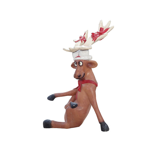 Reindeer Dasher Mini Crossed Legs - LM Treasures