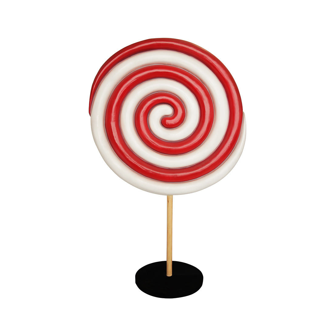 Twirl Lollipop Over Sized Statue