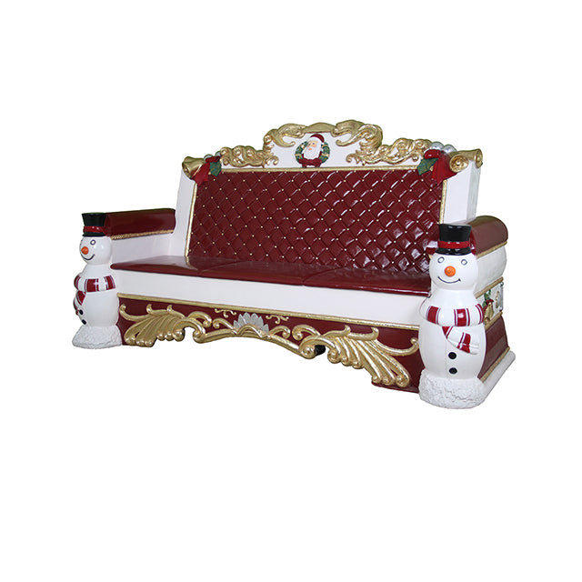 Bench Snowman - LM Treasures
