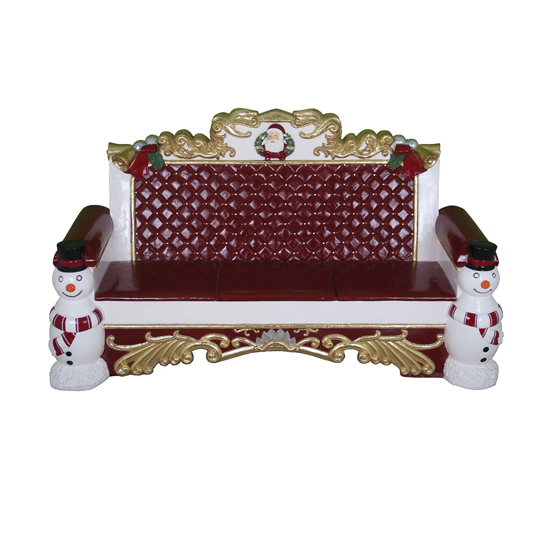 Bench Snowman - LM Treasures