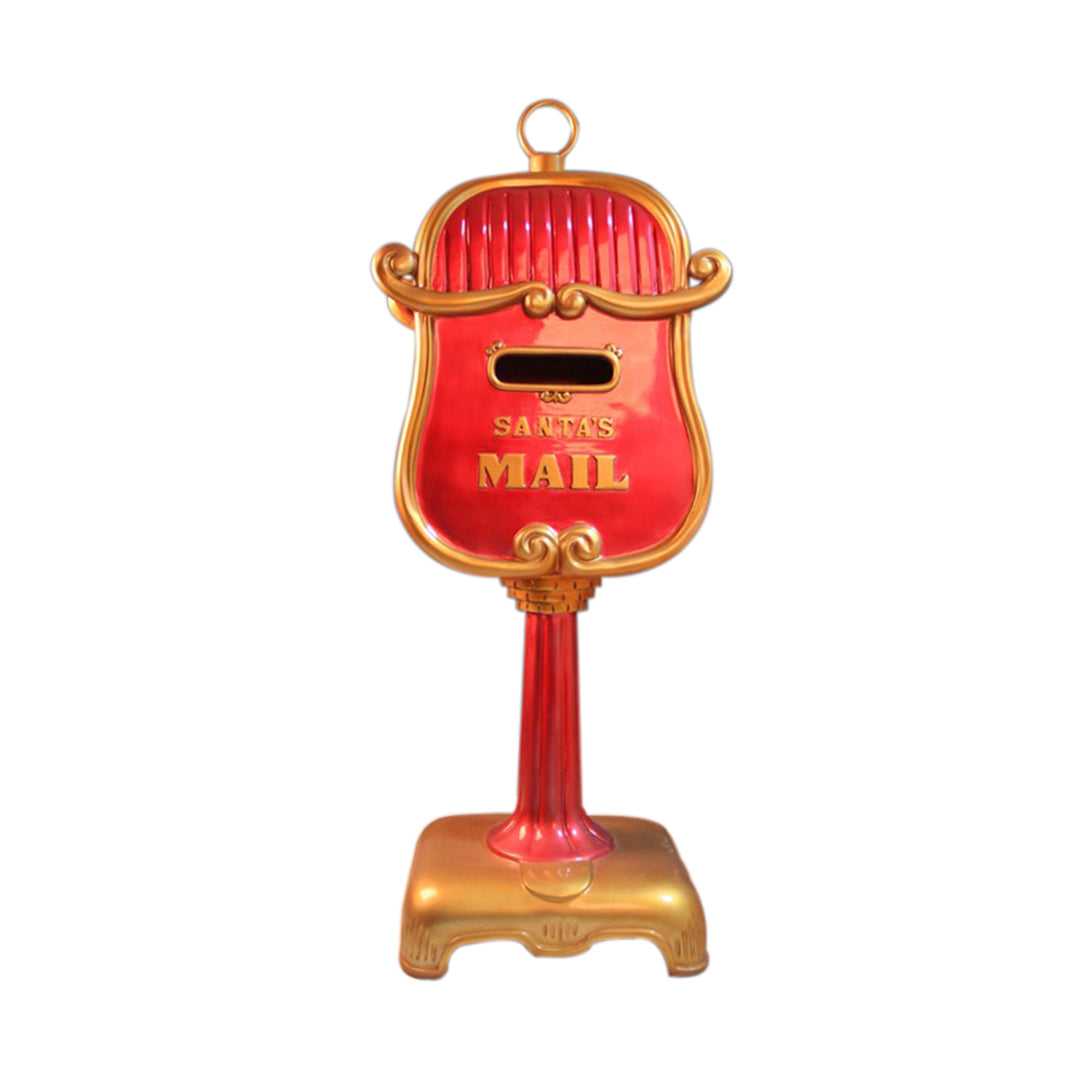 Mailbox Santa (Red/Gold) - LM Treasures