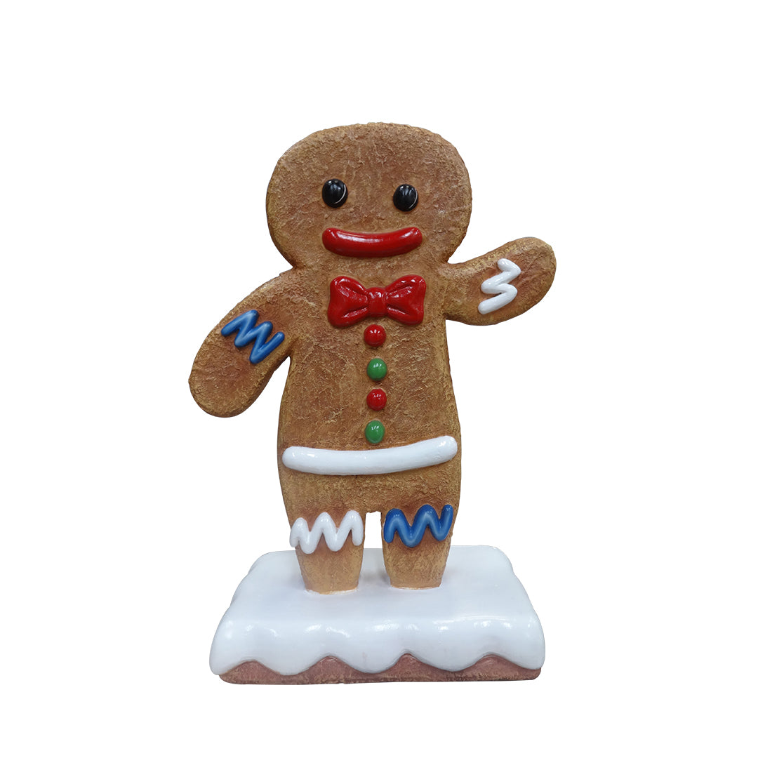 Gingerbread Boy Cookie Over Sized Statue