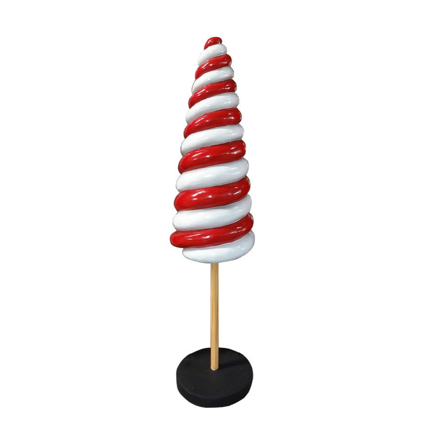 Cone Twister Lollipop Over Sized Statue