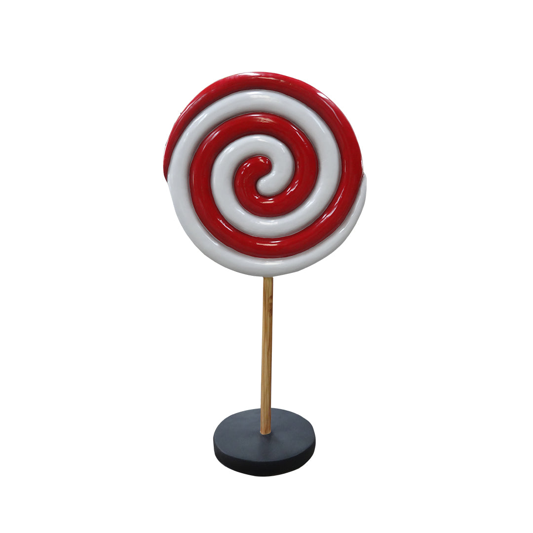 Twirl Lollipop Over Sized Statue