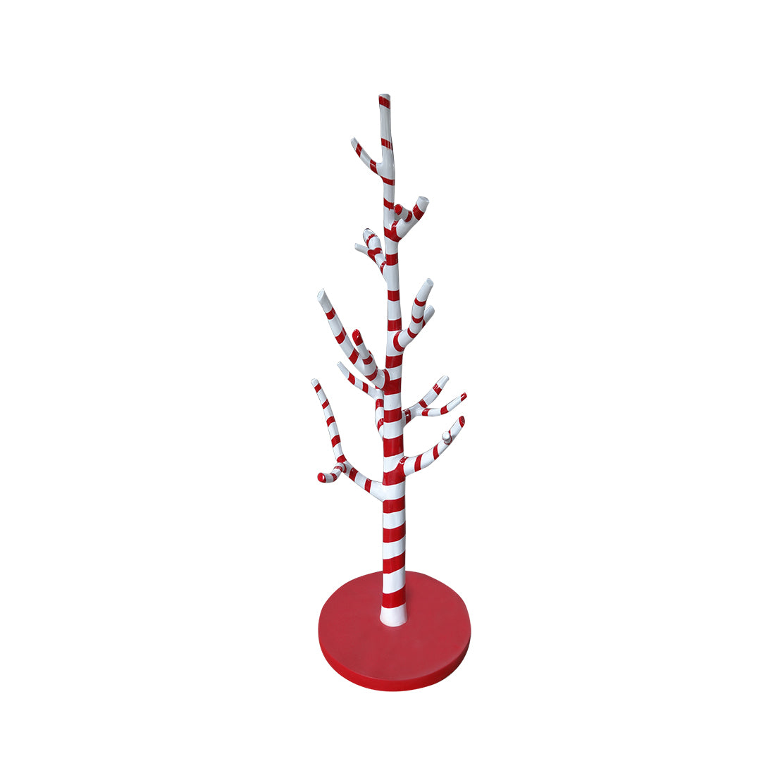 Candy Cane Tree Over Sized Statue