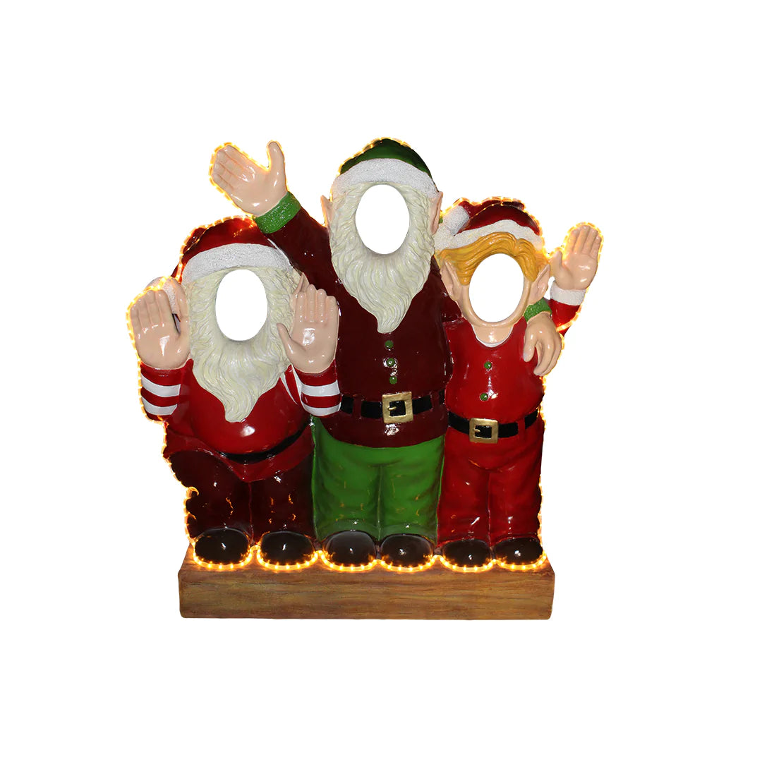 Photo Op Elves Happy (Light Up) - LM Treasures