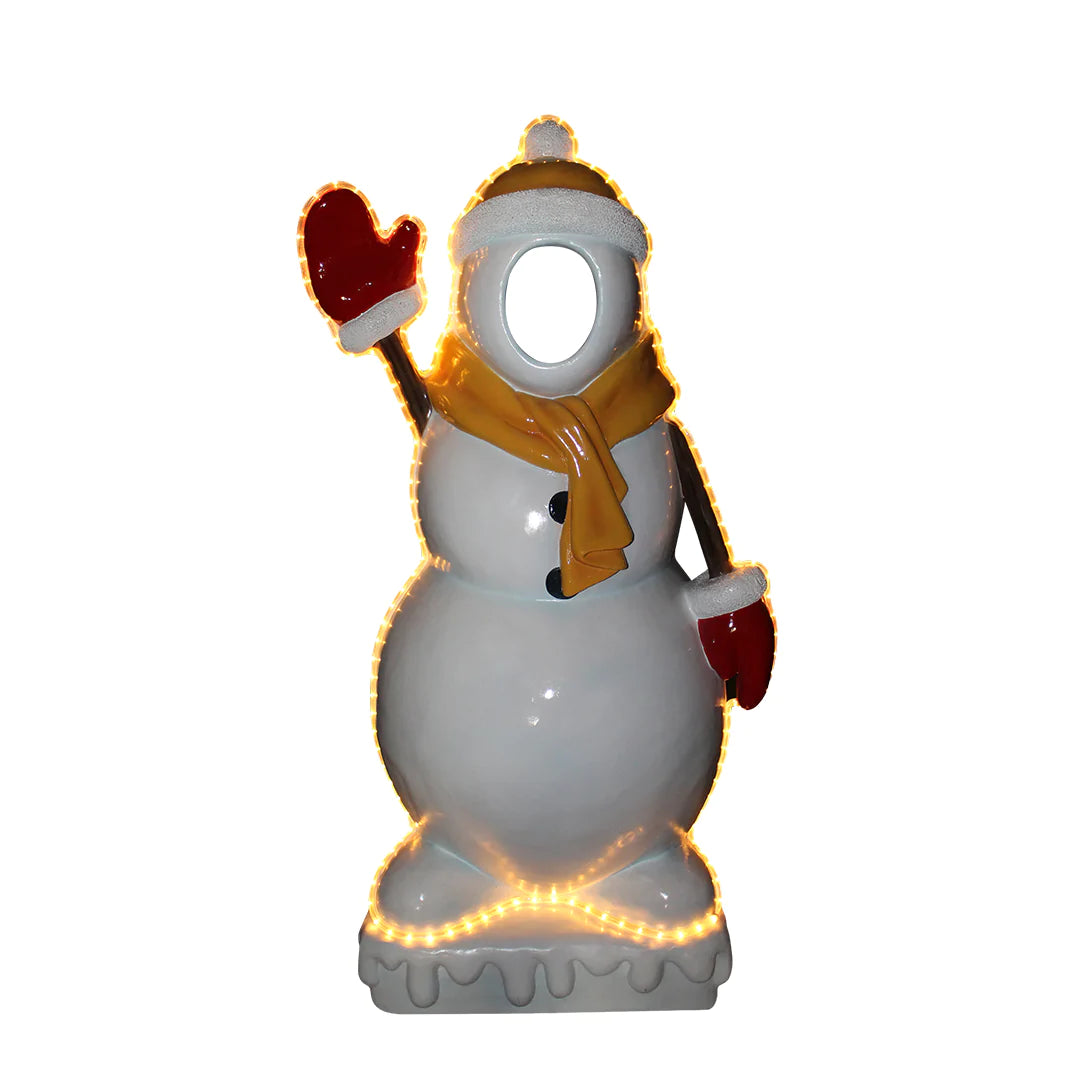 Photo Op Snowman Small (Light Up) - LM Treasures