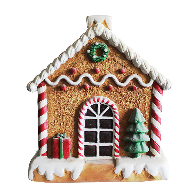 Small Gingerbread House Statue