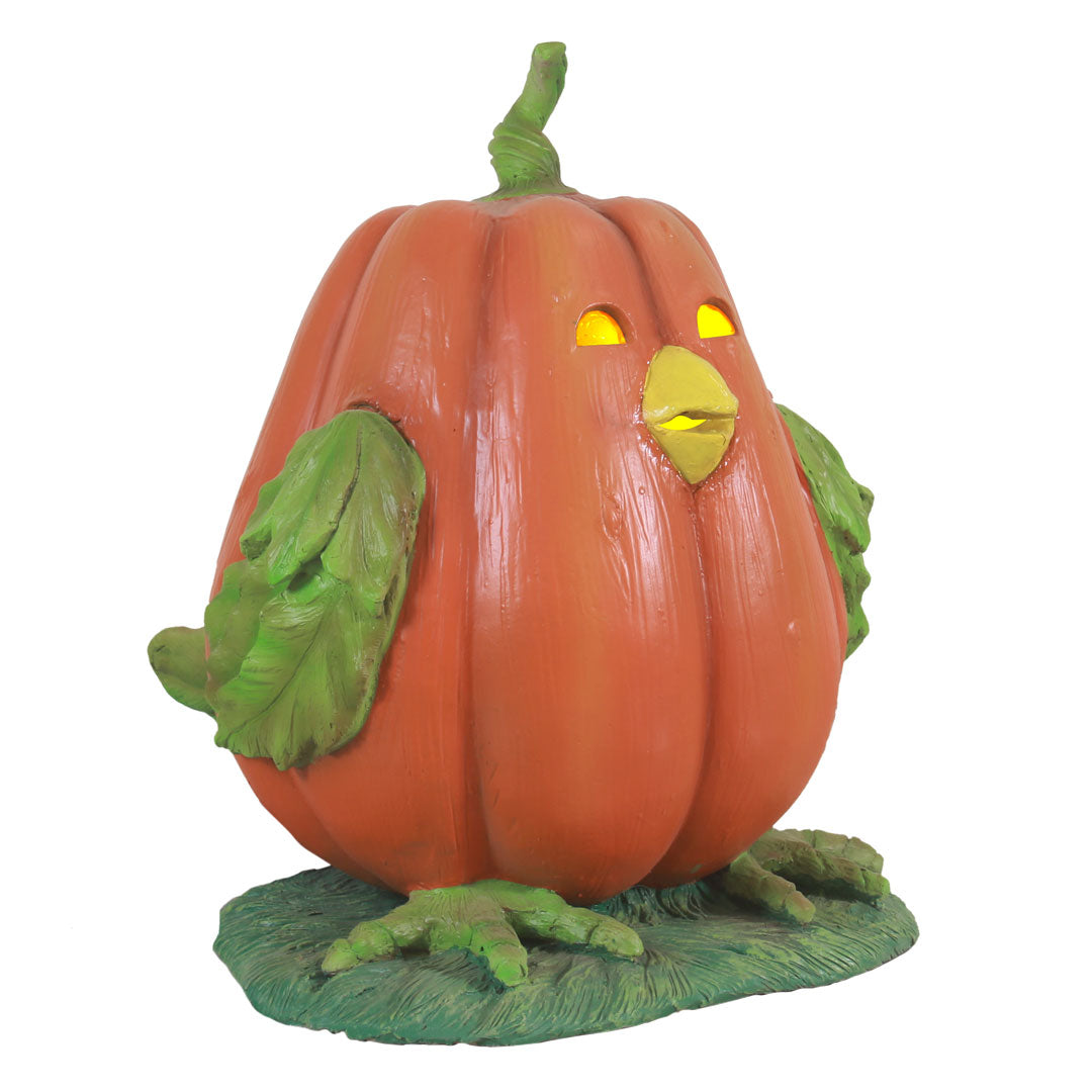 Pumpkin Hen Light Over Sized Statue