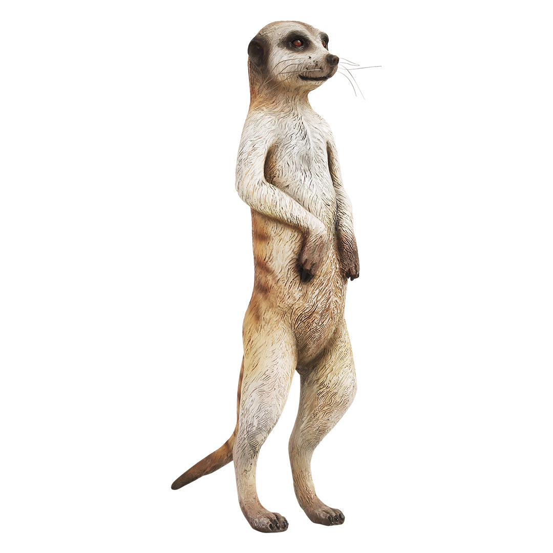 Meerkat Standing Life Size Statue