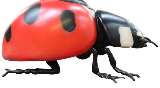 Lady Bug Insect Over Sized Statue - LM Treasures