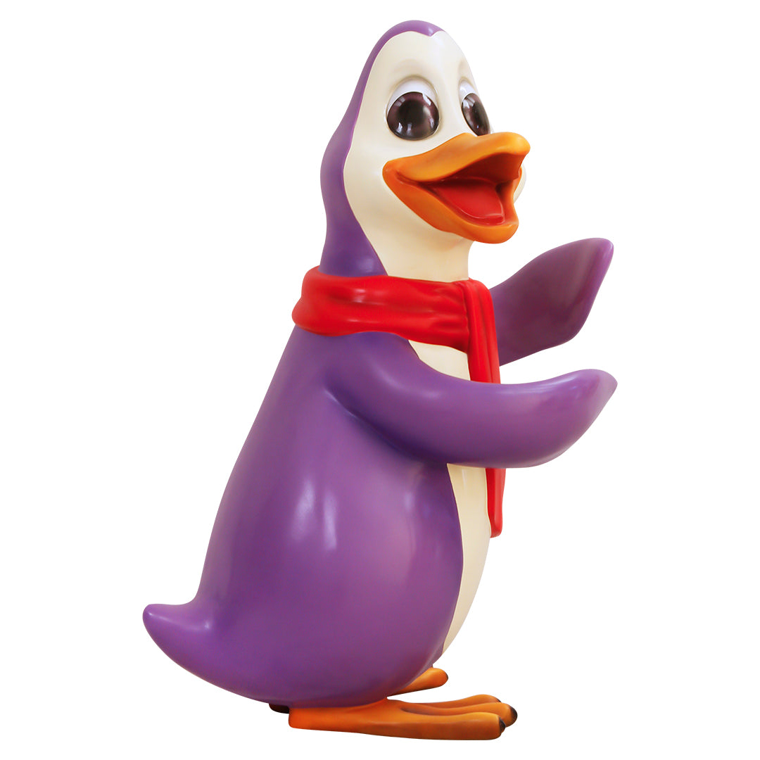 Comic Penguin Phil Building Life Size Statue