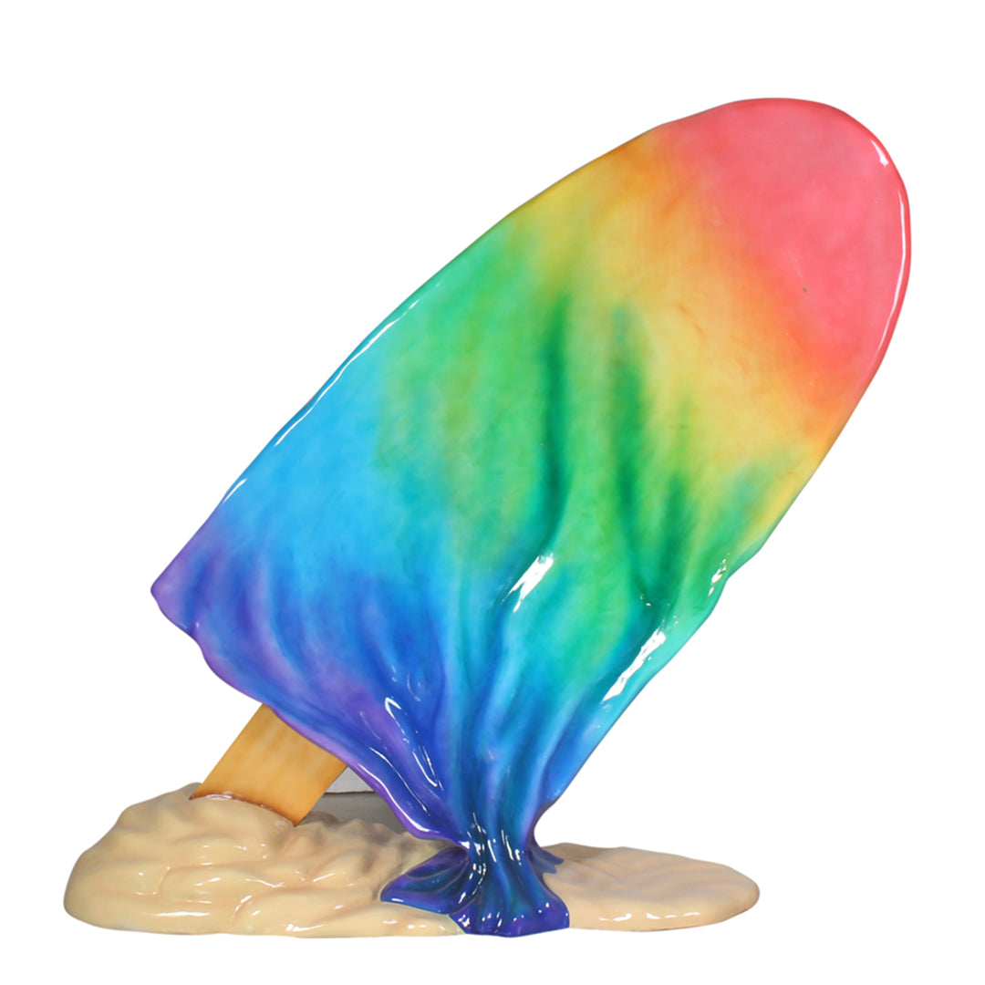 Popsicle Ice Cream Rainbow Over Sized Statue