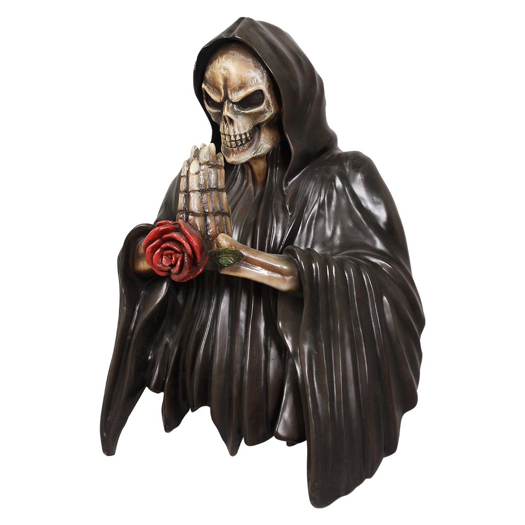 Hanging Skeleton Bust Lovely Over Sized Statue