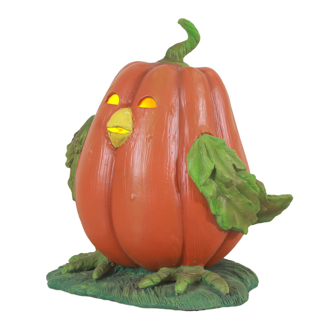 Pumpkin Hen Light Over Sized Statue