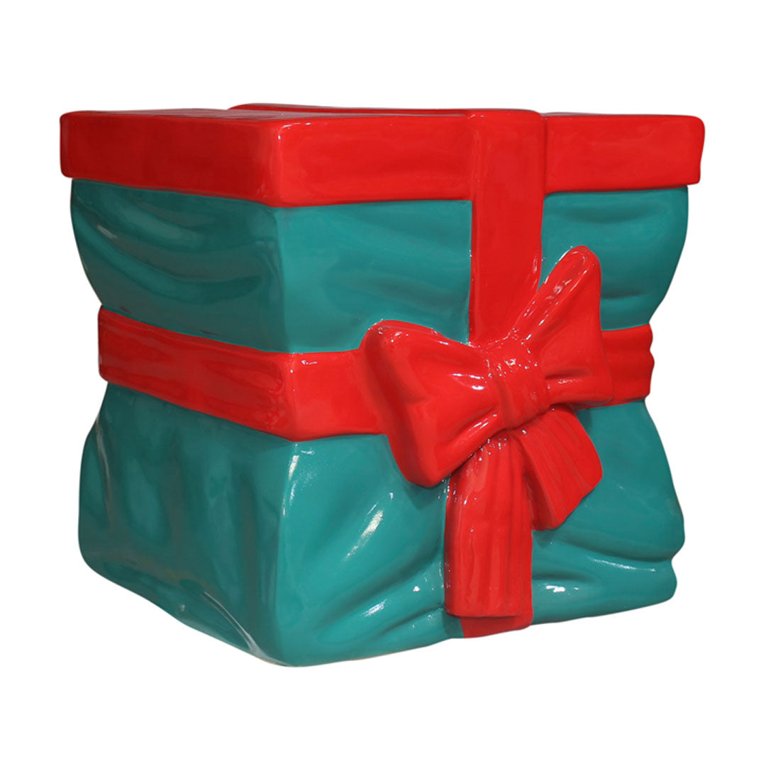 Gift Present Over Sized Statue