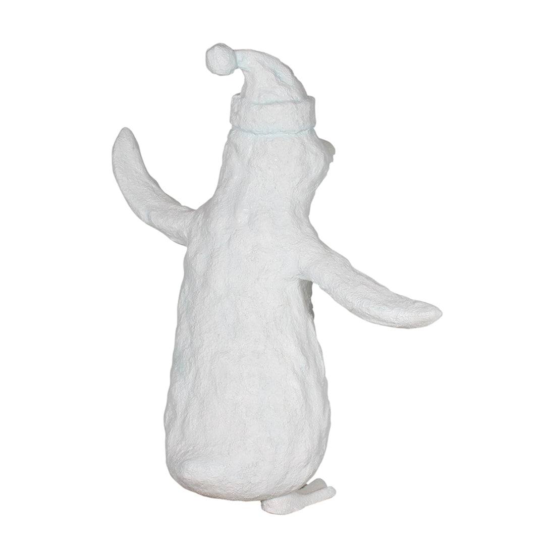 Snowman Penguin Life Size Statue
