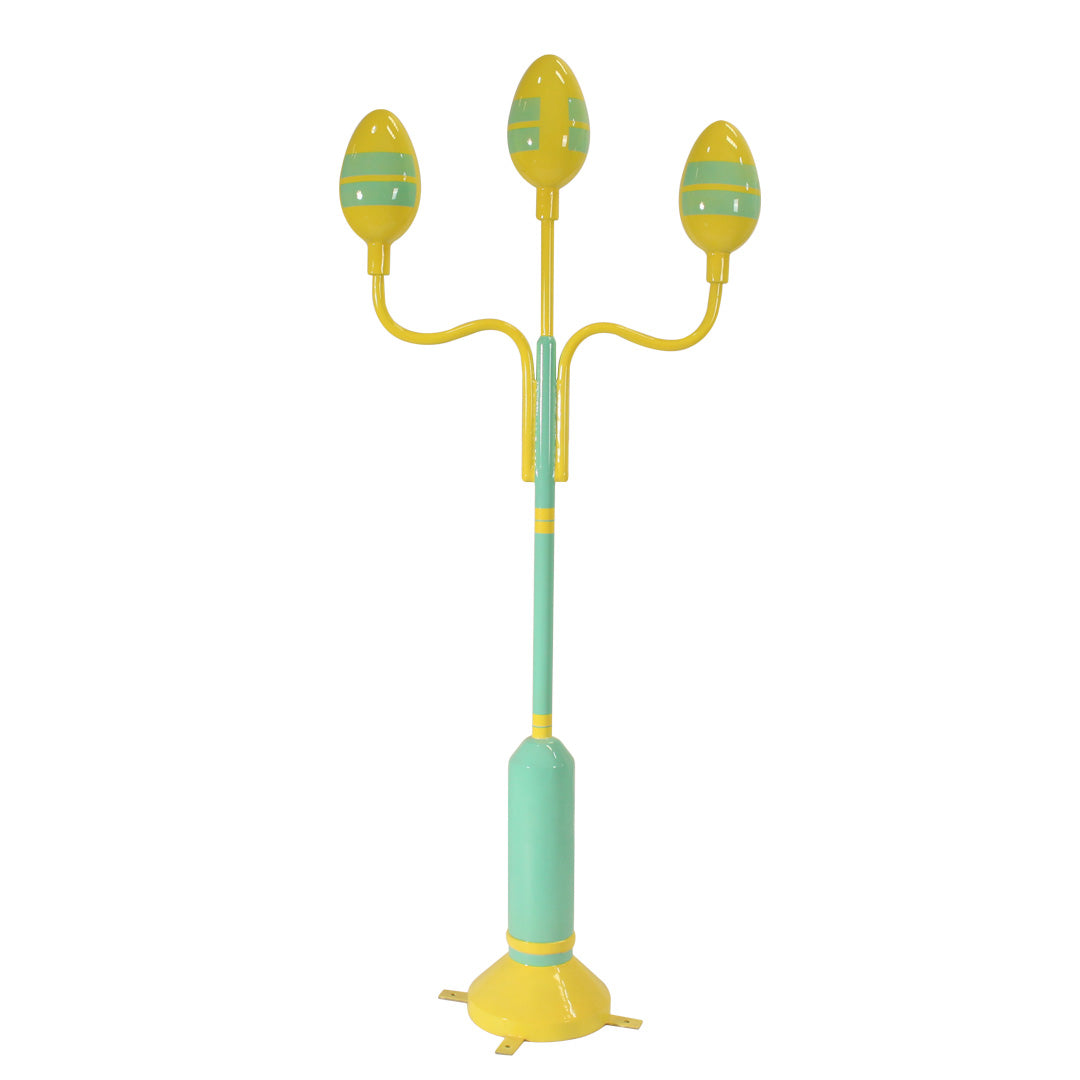 Easter Egg Light Post Over Sized Statue