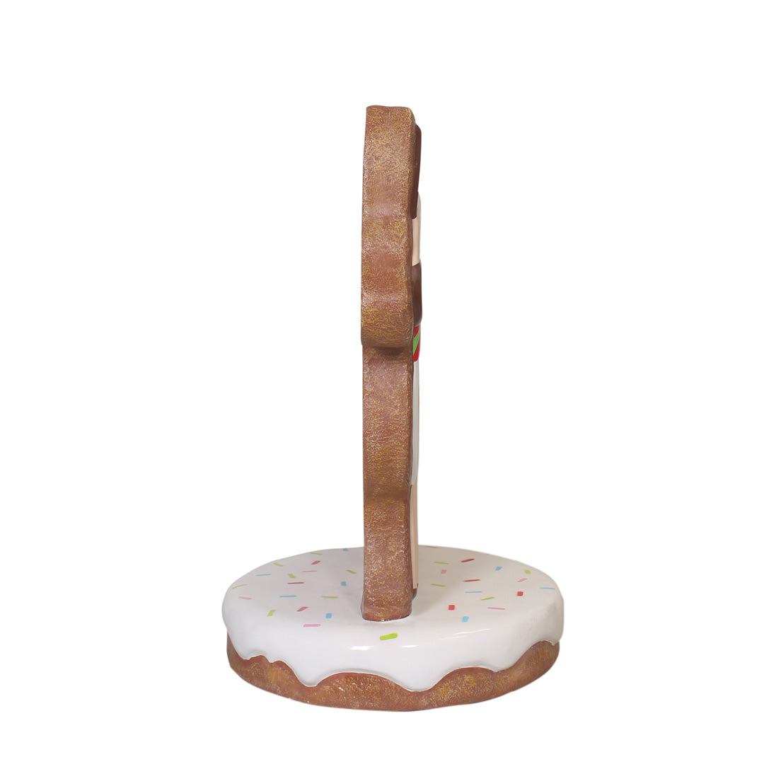 Gingerbread Dog Husky Over Sized Statue