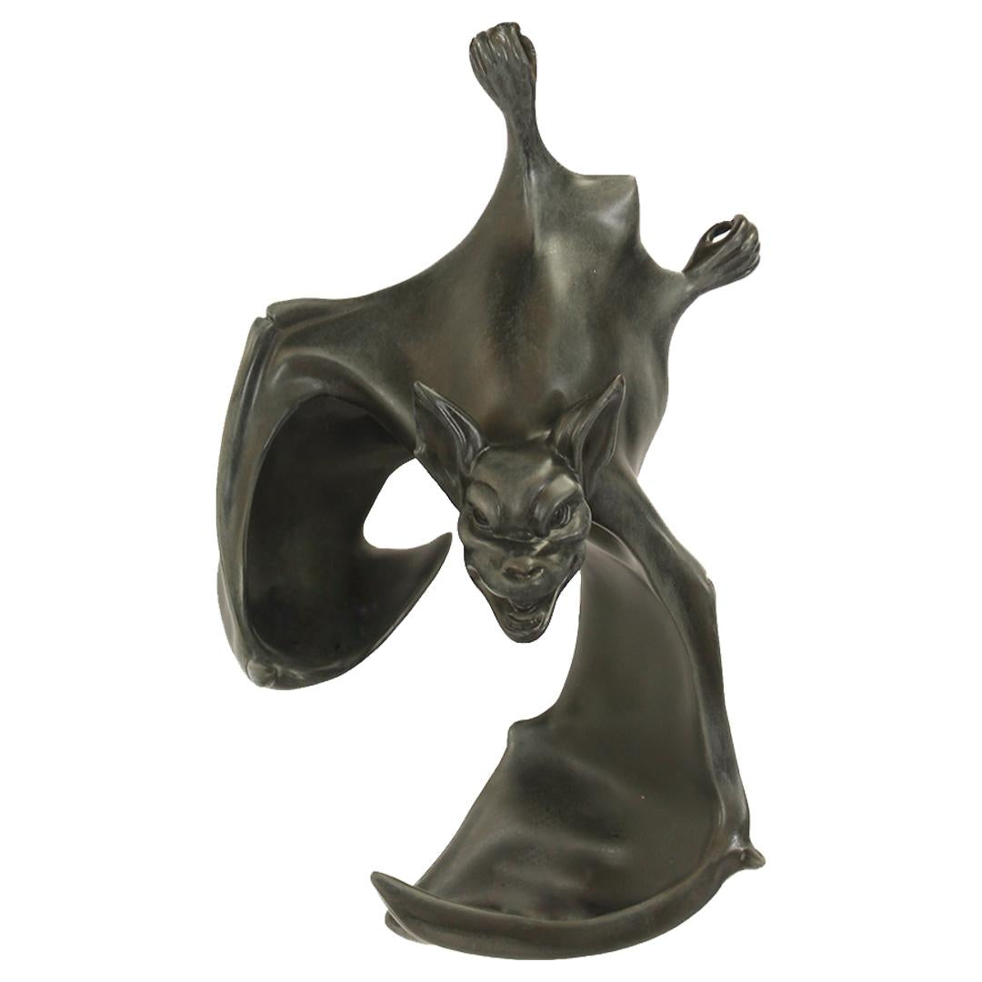 Hanging Bat Over Sized Statue