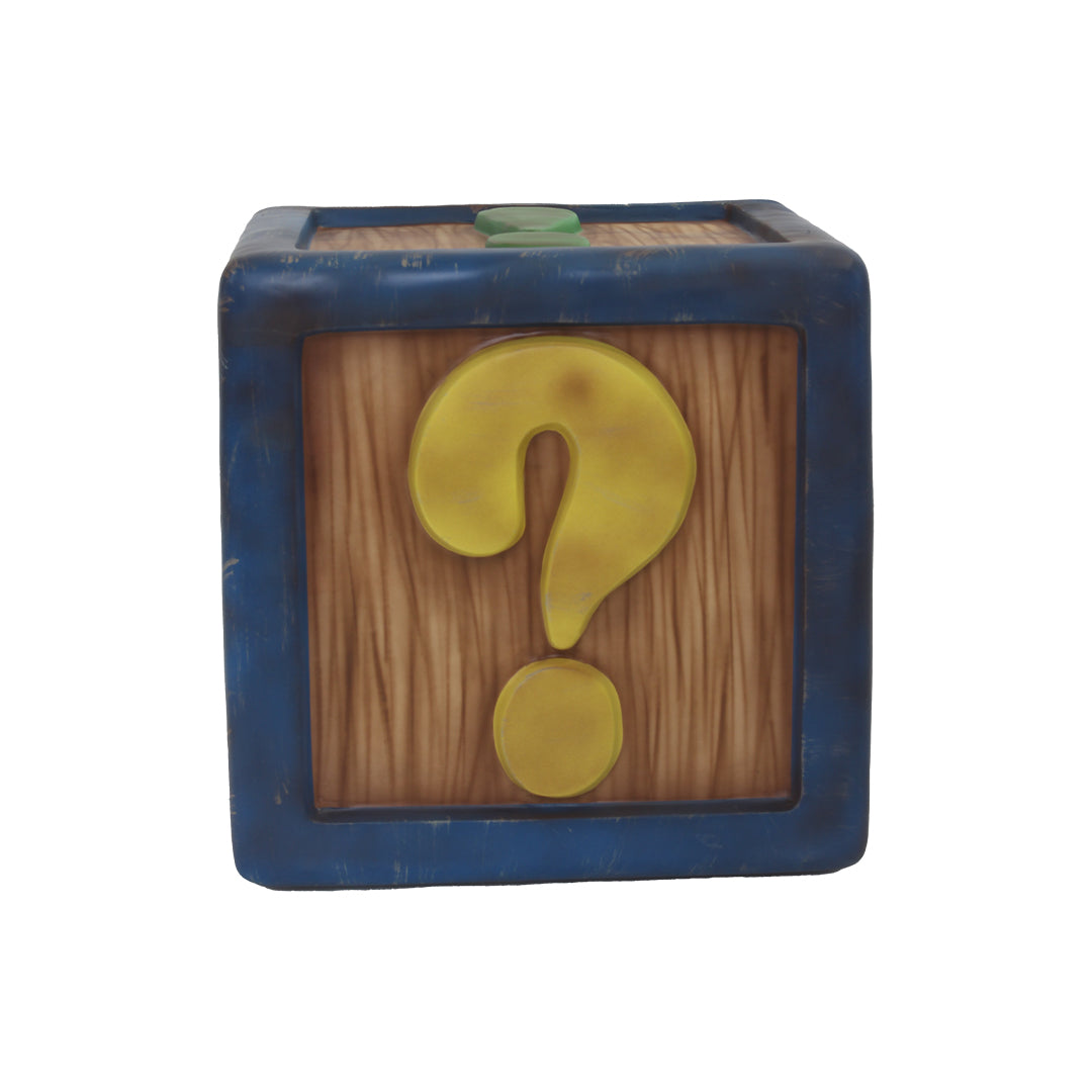 Letter Block Sides #,!,?,-,&,@ Over Sized Statue