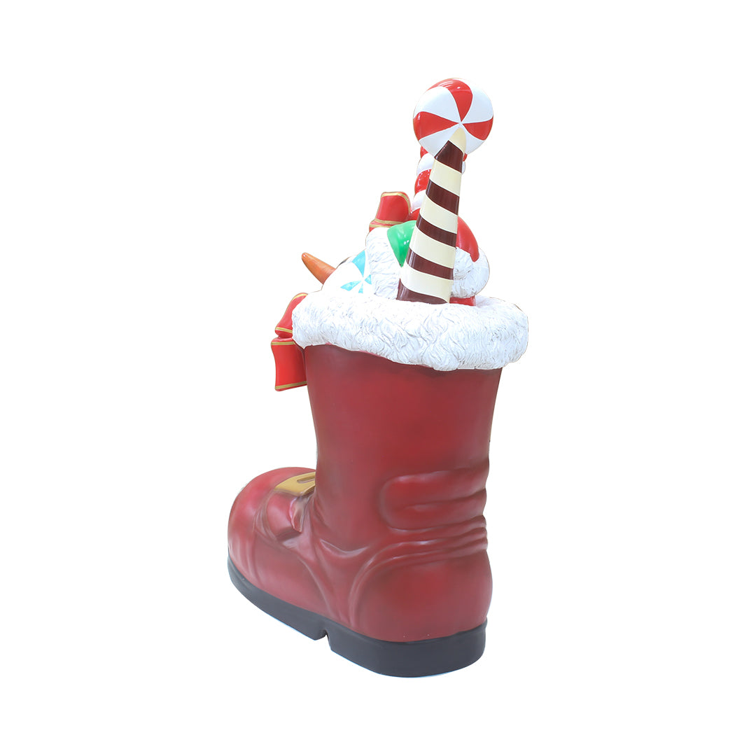 Gift Presents In Shoe Over Sized Statue