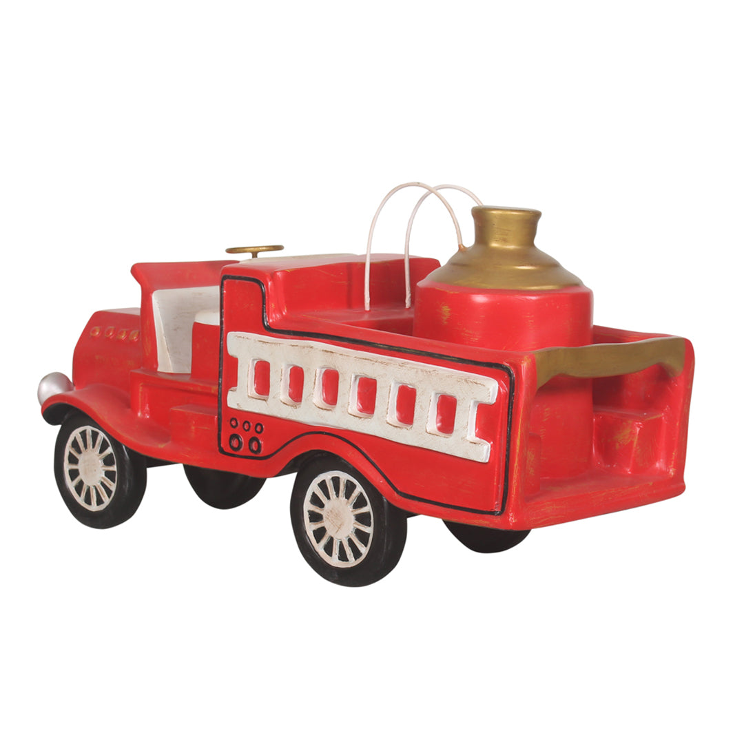 Toy Fire Truck Over Sized Statue