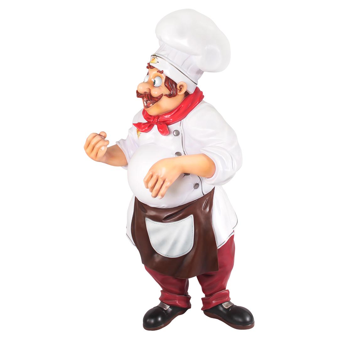 Chef Life Size Statue
