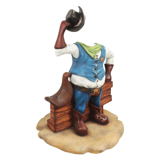 Cowboy Photo Op Statue