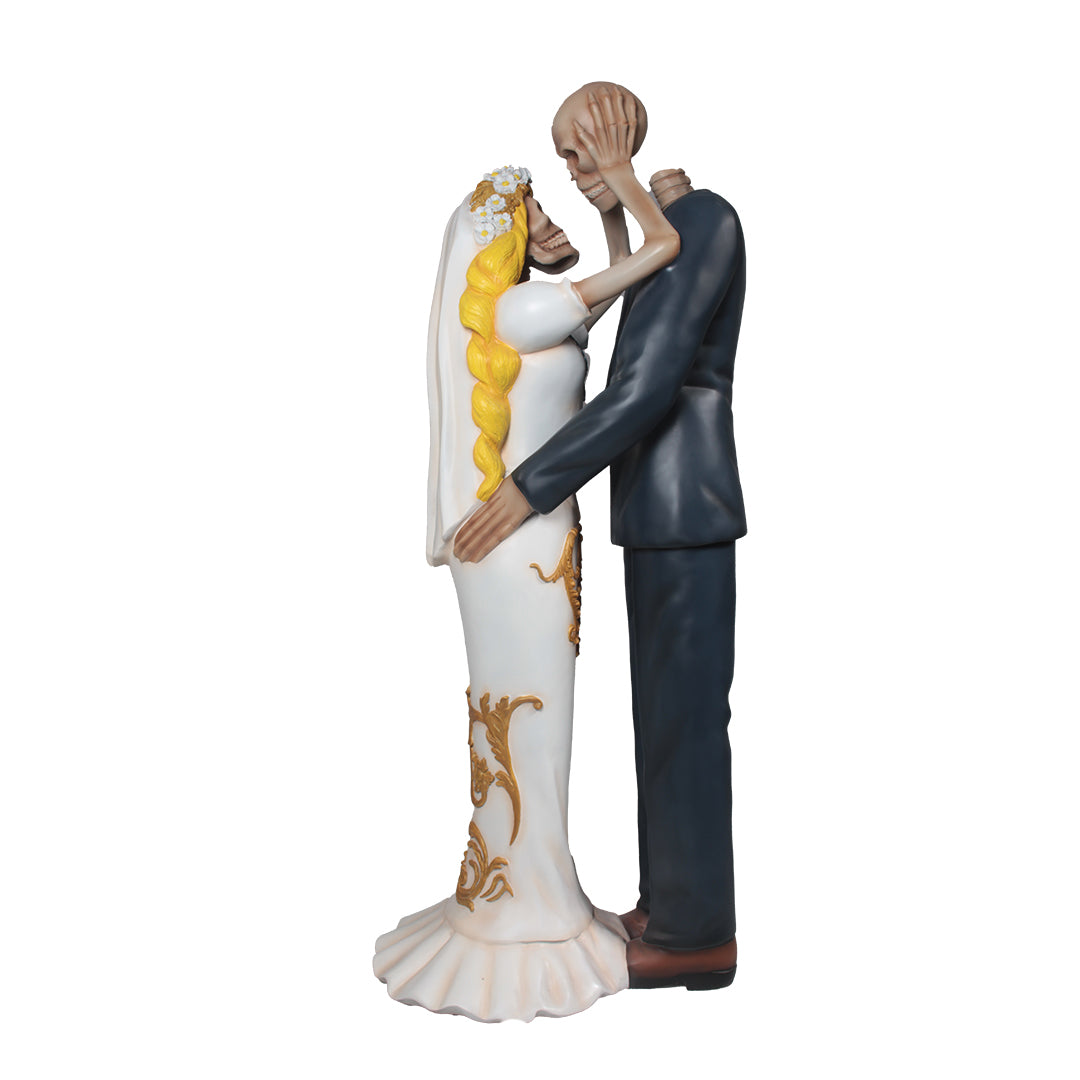 Skeleton Marriage Husband Wife Life Size Statue