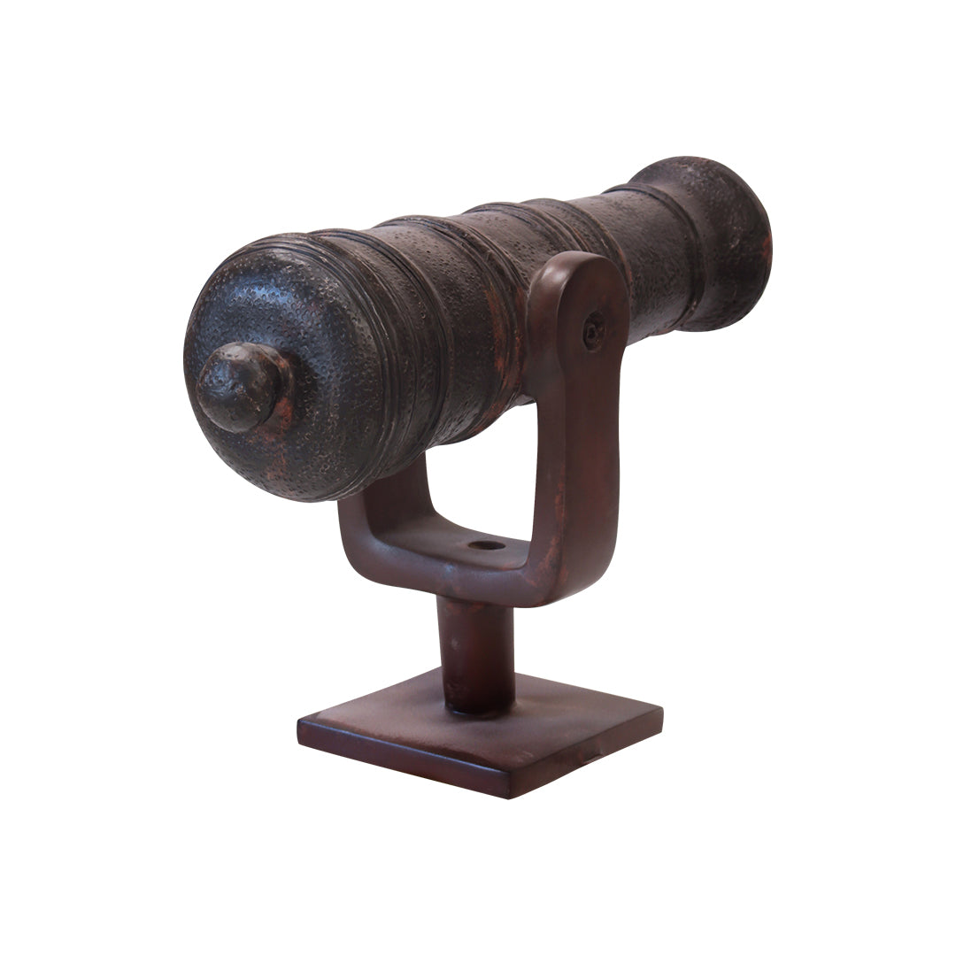 Cannon Head Life Size Statue