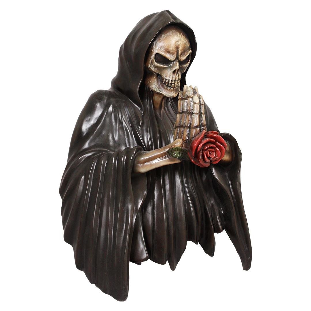 Hanging Skeleton Bust Lovely Over Sized Statue