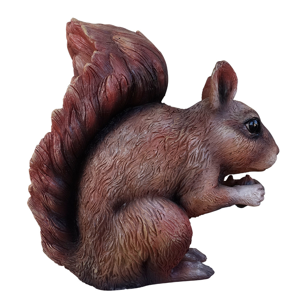 Squirrel With Nut Life Size Statue