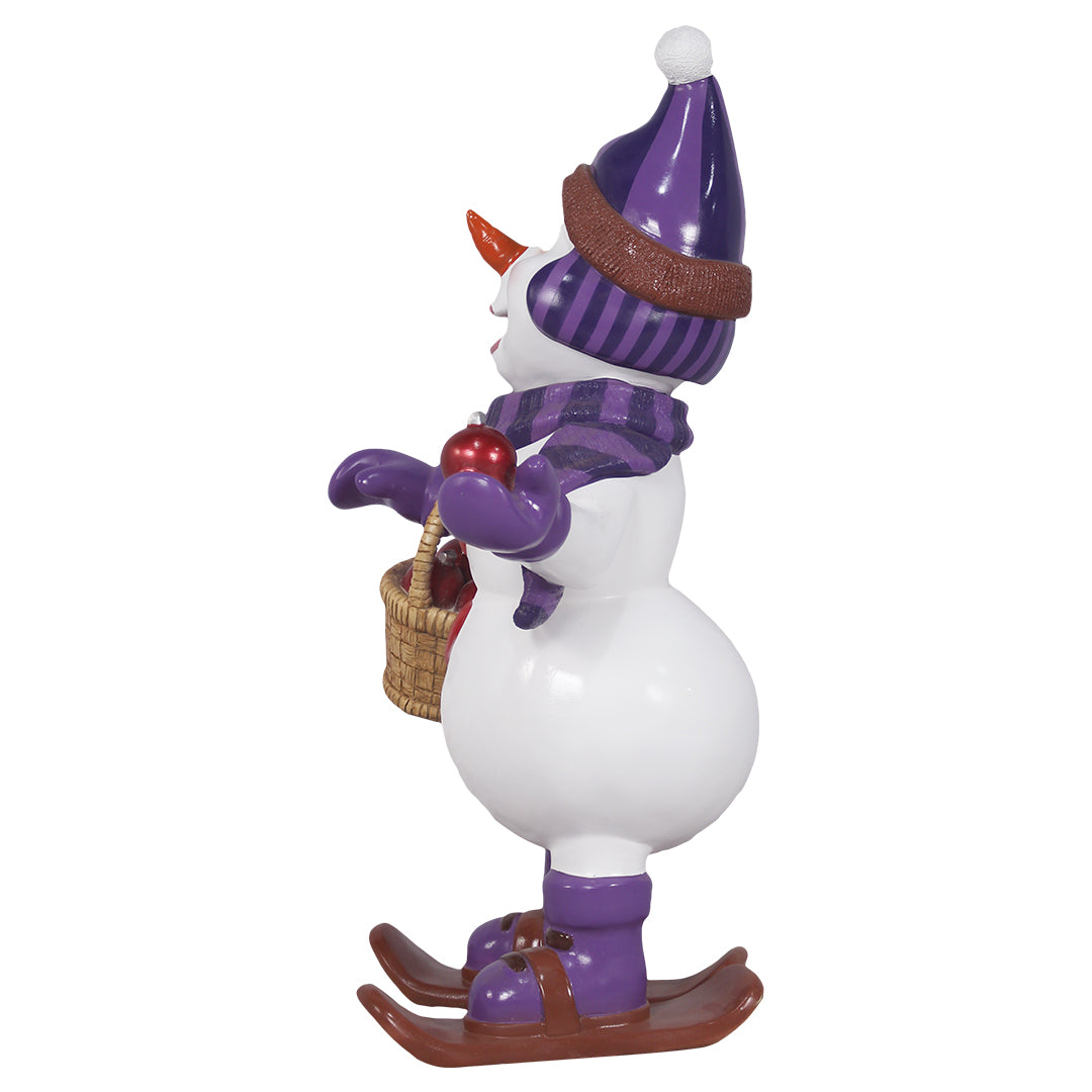 Snowman Sweetheart Over Sized Statue