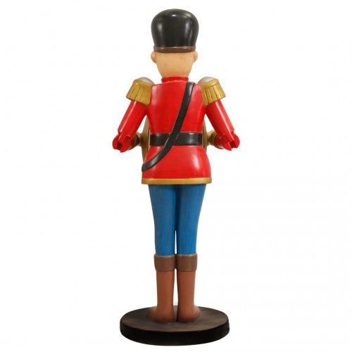 Toy Soldier Playing Cymbals Life Size Statue