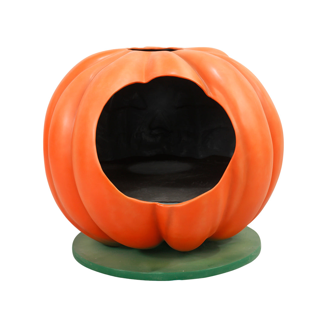Pumpkin Photo Op Statue