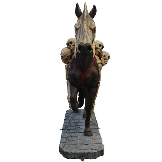Demon Horse Life Size Statue