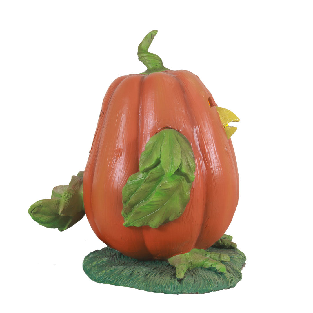 Pumpkin Hen Light Over Sized Statue
