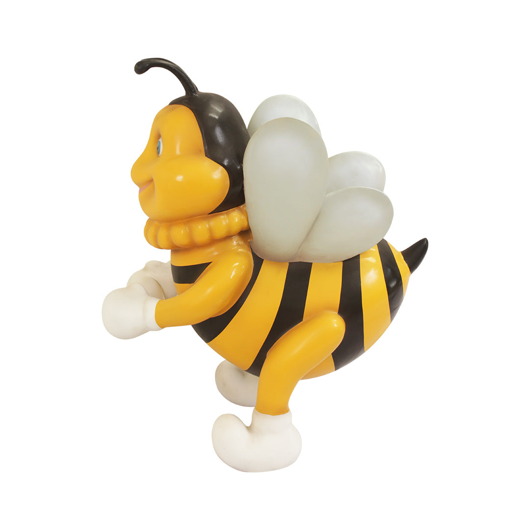 Comic Bee Standing Over Sized Statue