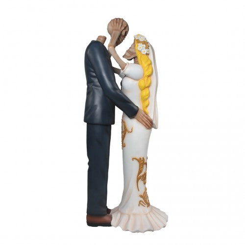 Skeleton Marriage Husband Wife Life Size Statue
