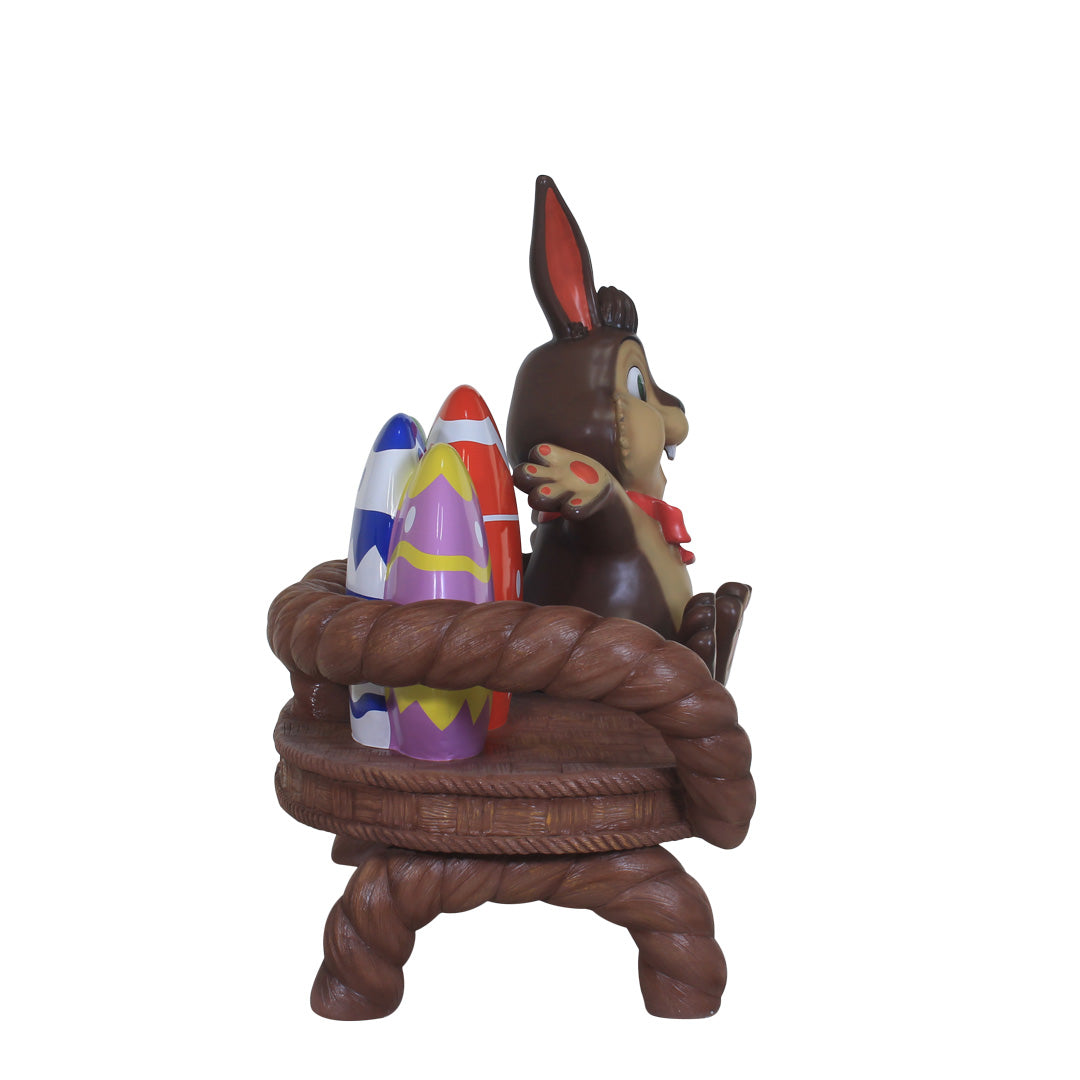 Easter Egg Bench Over Sized Statue