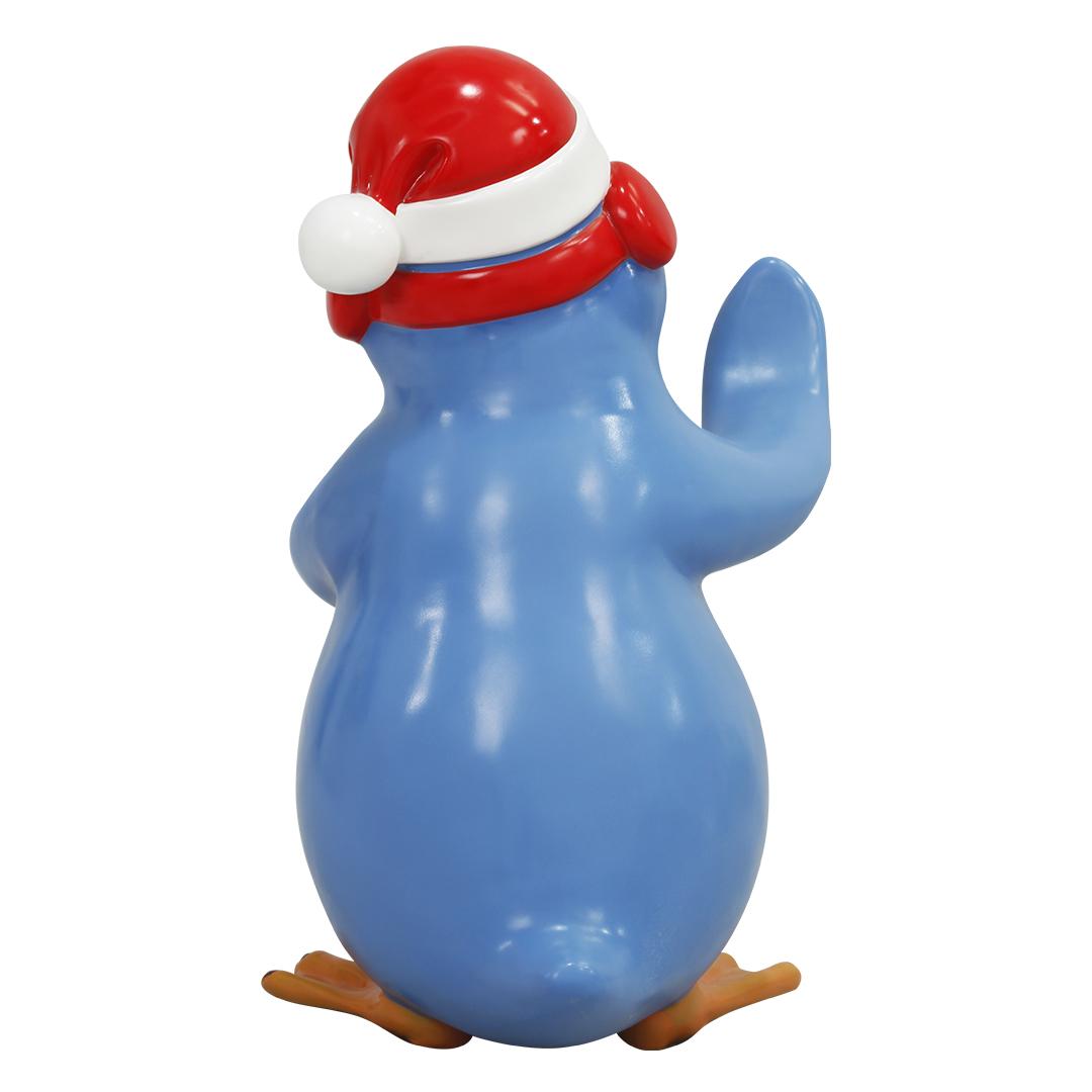 Comic Penguin Bob Building Life Size Statue
