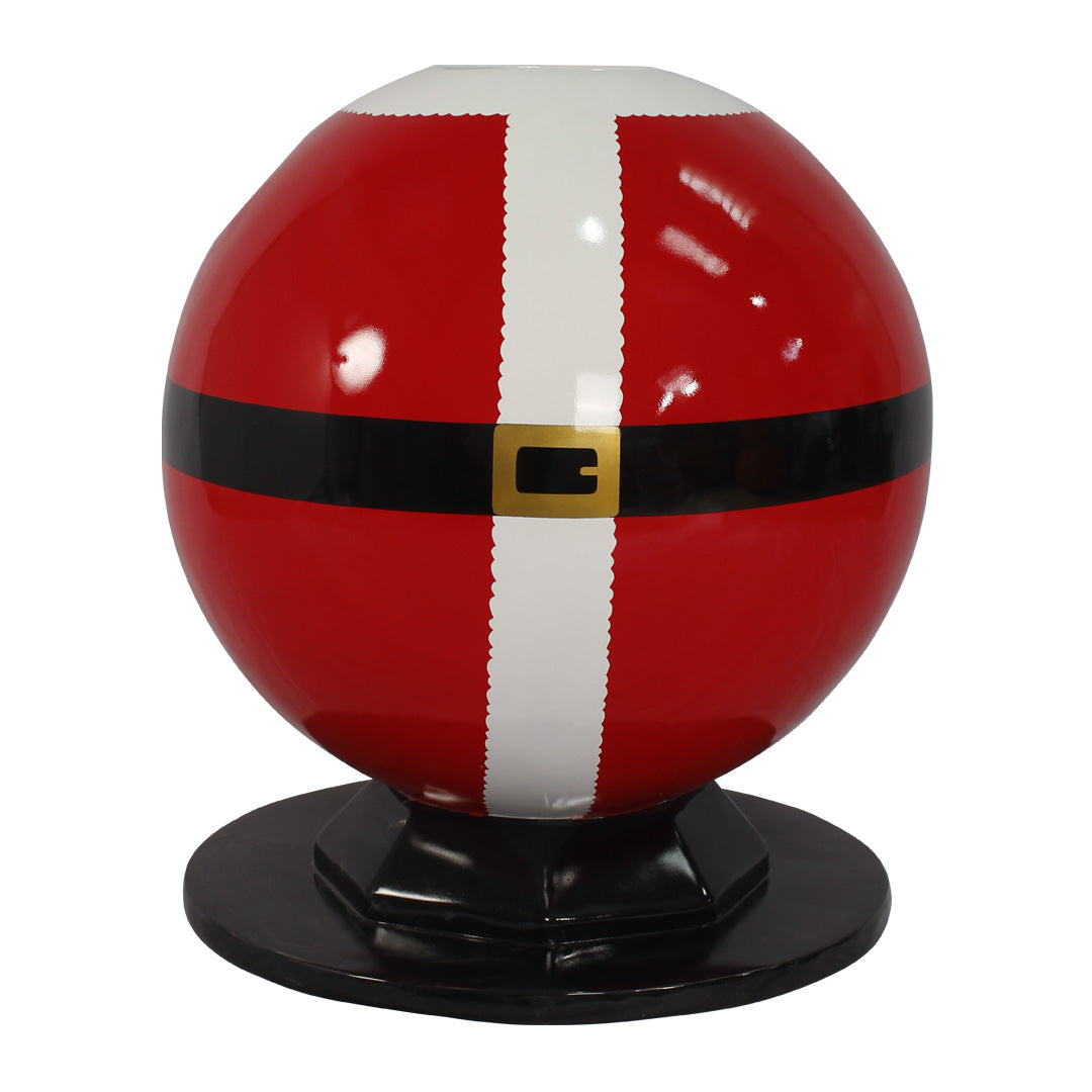 Santa Claus Bubble Photo Op Statue
