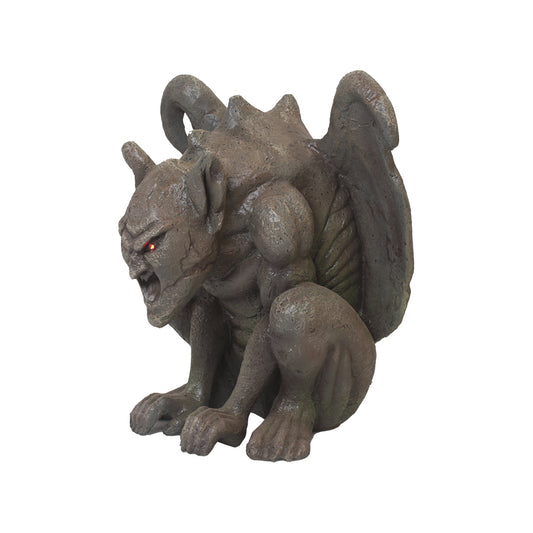 Gargoyle Yelling Over Sized Statue