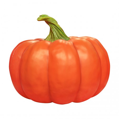 Pumpkin Lantern Ghost Over Sized Statue