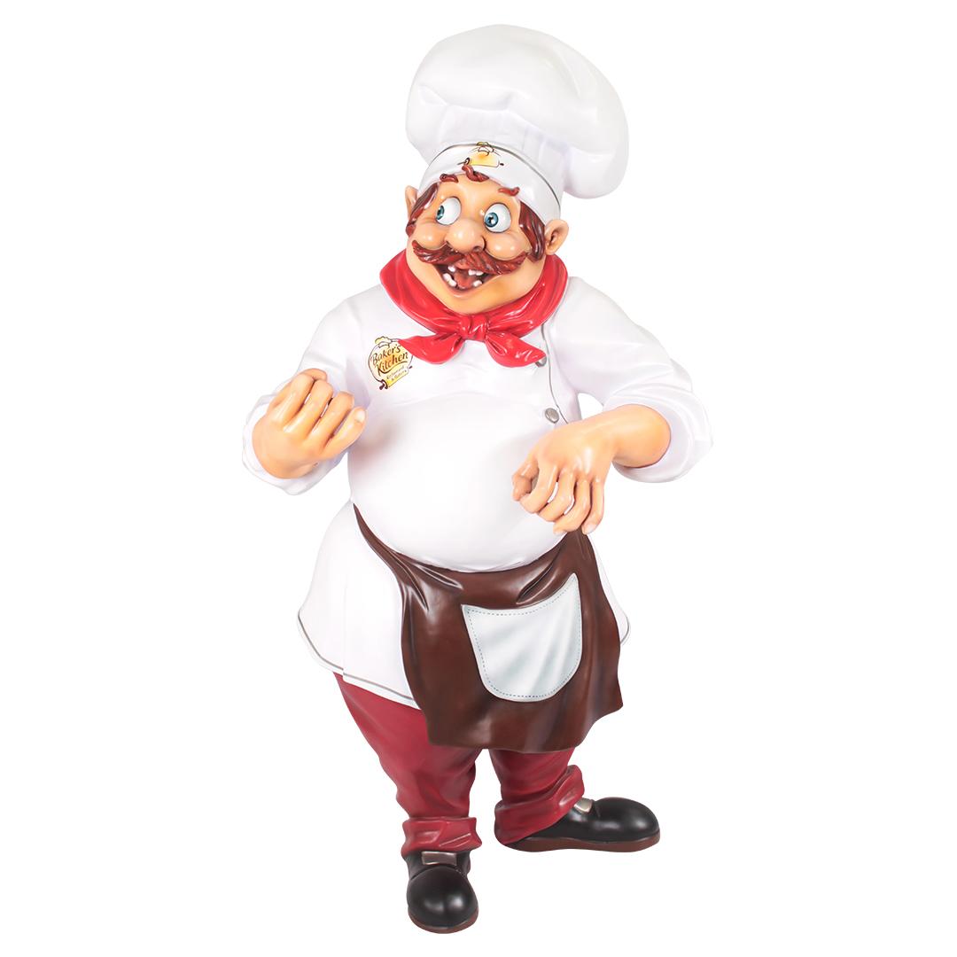 Chef Life Size Statue