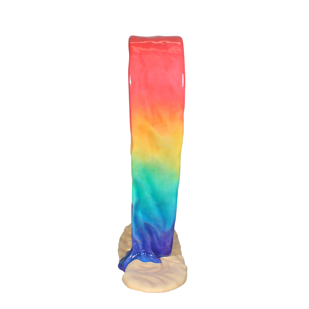Popsicle Ice Cream Rainbow Over Sized Statue