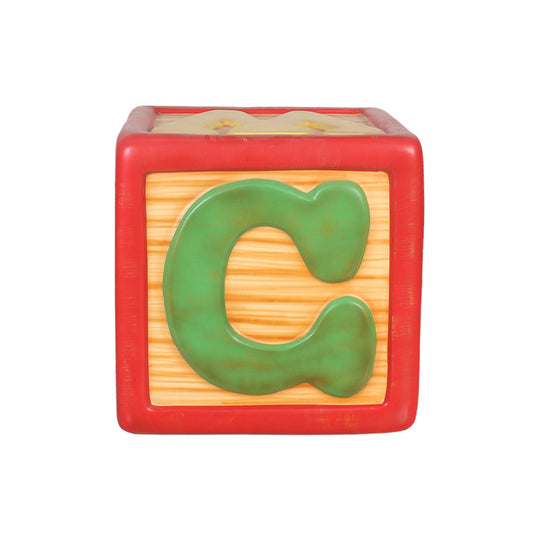 Letter Block Sides C,H,I,M,S,W Over Sized Statue