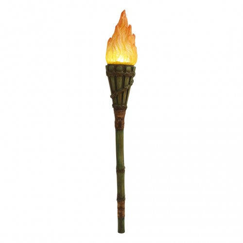 Torch On Stick Over Sized Statue