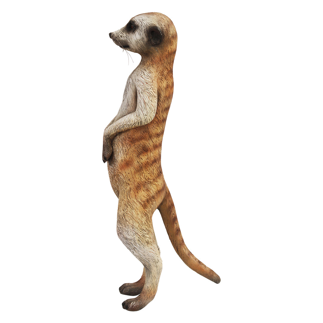Meerkat Standing Life Size Statue
